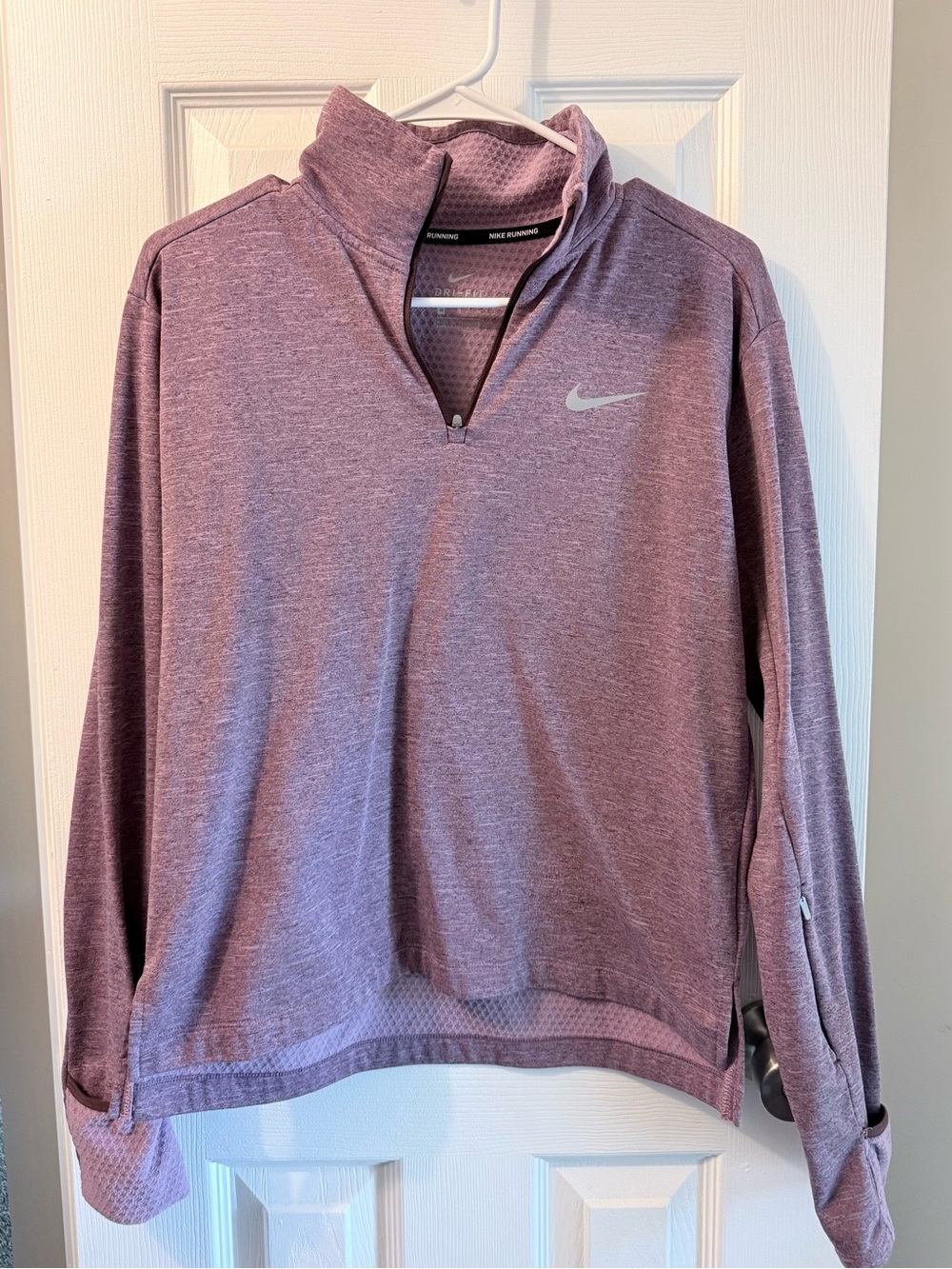 Nike Lavender Running Quarter-Zip